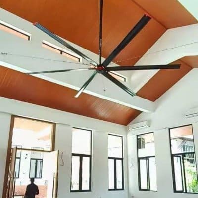 HVLSジム専用ファン：フィットネスセンターに最適な環境を作り出す冬季換気ソリューション